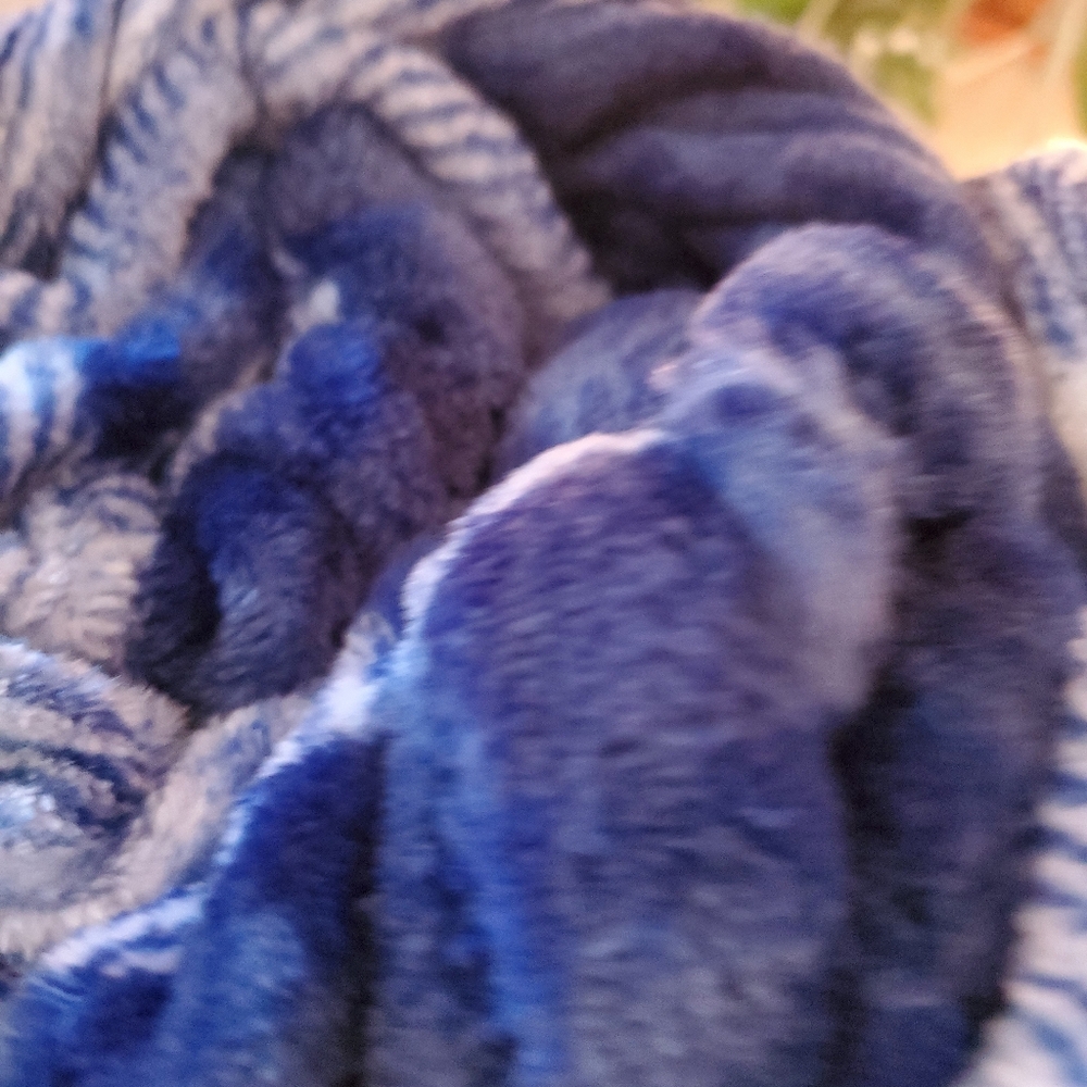 THE BUG ONE BLUE THROW ,NEW FROM Kohls - Picture 3 of 7